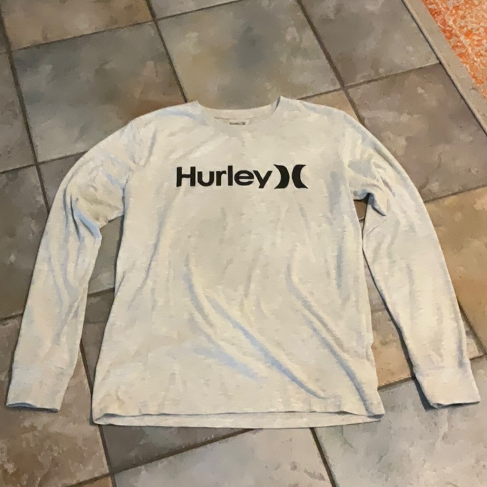 Boys gray long sleeve Tshirt Size XL